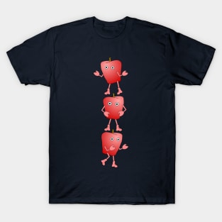 Vertical Apples T-Shirt